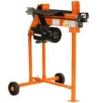 5-Ton Electric Log Splitter with Work Bench guard and stand, FM8T-TC