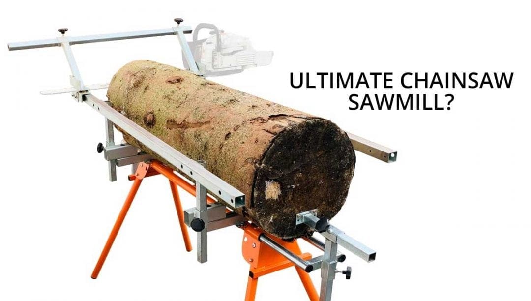 chainsaw mill, uwws, budget chainsaw mill, sawhorse