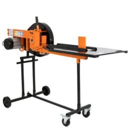 electric kinetic log splitter, 8 ton log splitter