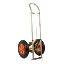 zero gas cylinder hand truck, gas bottle trolley
