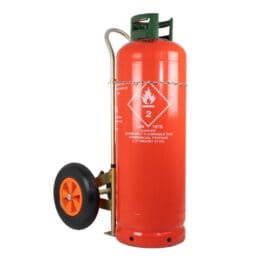zero gas cylinder hand truck, gas bottle trolley