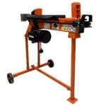 7 Ton Electric Log Splitter, Heavy Duty with work bench guard and stand, FM10T-7