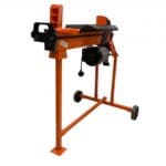 7 Ton Electric Log Splitter, Heavy Duty with work bench guard and stand, FM10T-7