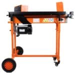 8 Ton 2 Speed Duo Electric Log Splitter with Workbench guard and trolley, FM16TW-TC