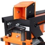 8 ton electric log splitter operating handle, dual speed