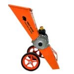 Electric woodchipper mulcher