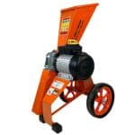 Electric wood chipper mulcher