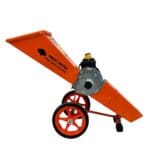 Electric woodchipper mulcher