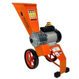 Electric woodchipper mulcher