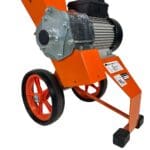 Electric woodchipper mulcher
