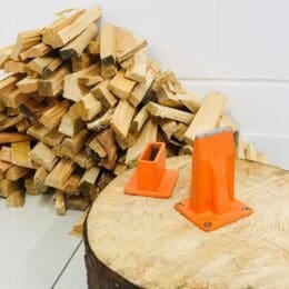 Forest Master Kindling Axe Duocut, Manual Splitter Base Blade, Orange Splitter, USBB