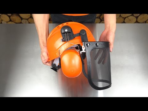 Forest Master Professional Safety Helmet: Assembly &amp; Fitting Guide