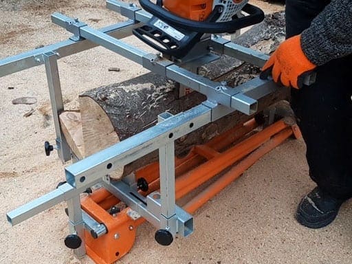 rustic sleeper sides cut