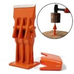 USAB, Kindling Splitter, Splitting wood with axe and mel hammer