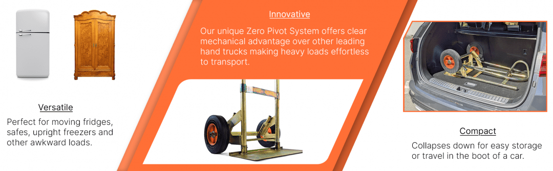 innovative and compact sack barrow and trolley