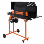 electric log splitter 7 ton, forest master, fm10tw-7, log splitter with stand