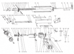electric log splitter exploded diagram