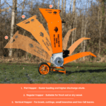 Wood Chipper Adjustable Hopper Chute