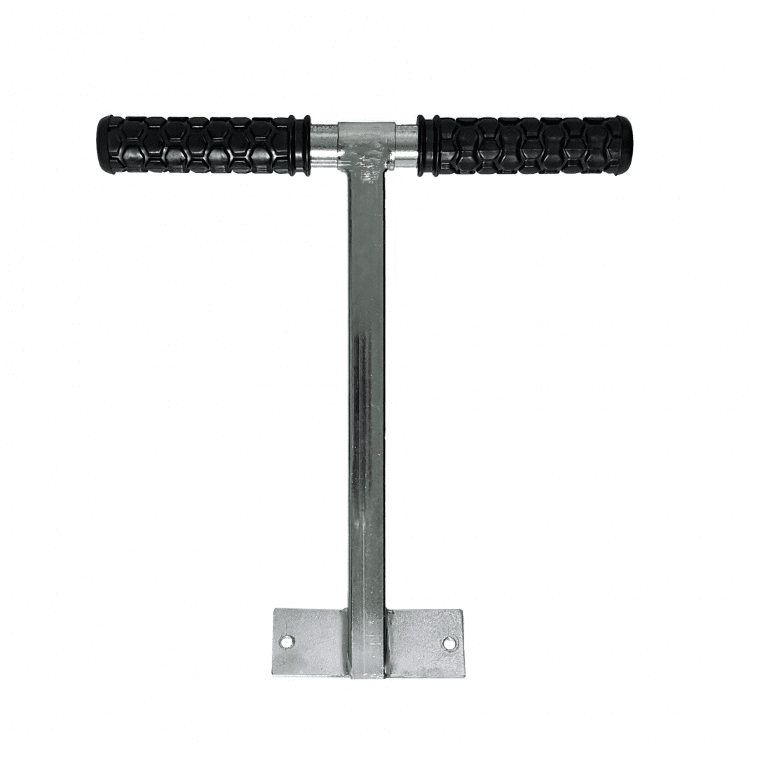Handle attachment for compact wood chippers / garden shredders