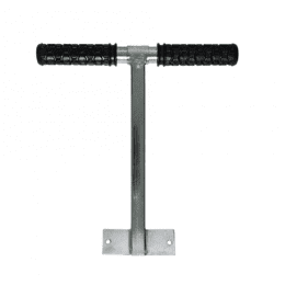 Handle attachment for compact wood chippers / garden shredders