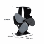 stove fan dimensions